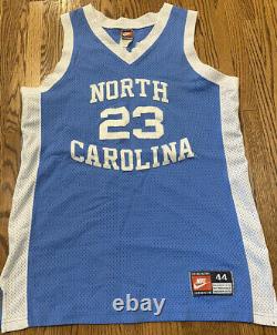 North Carolina Tar Heels Michael Jordan Vintage 90s Nike Authentic Jersey UNC 44