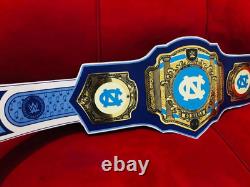 North Carolina Tar Heels NCAA Legacy Title Championship Belt Adult Size 2mm Zinc