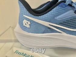 North Carolina Tar Heels Nike Air Zoom Pegasus 39 Shoe Run UNC Sz 10 Rare PE Wow