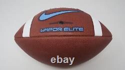 North Carolina Tar Heels Nike Vapor Elite College Football Game Issued Ball UNC