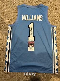 North Carolina Tar Heels- Roy Williams Signed Autograph Jersey Jsa Coa Coach Unc