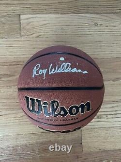 North Carolina Tar Heels Roy Williams Signed Basketball Auto Jsa Coa Unc Hof