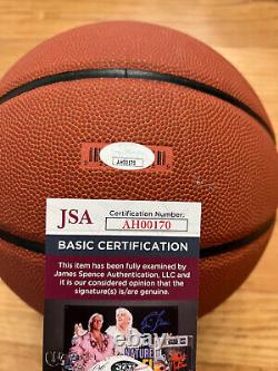 North Carolina Tar Heels Roy Williams Signed Basketball Auto Jsa Coa Unc Hof