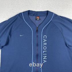 North Carolina Tar Heels Shirt Mens XXL Nike Team Basketball Warmup Vintage UNC