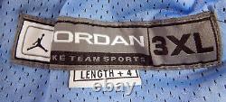 North Carolina Tar Heels UNC #42 Game Used Blue Navy Practice Jersey 3XL 2610