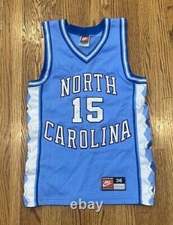 North Carolina Tar Heels Vince Carter #15 Vintage 90s Nike Authentic Jersey UNC