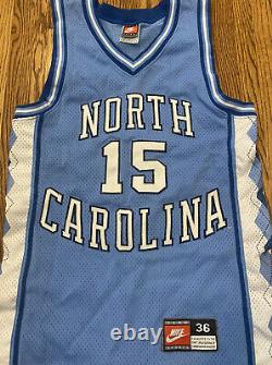 North Carolina Tar Heels Vince Carter #15 Vintage 90s Nike Authentic Jersey UNC