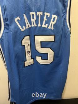 North Carolina Tar Heels- Vince Carter Autograph #15 Acc Jersey Jsa Cd05016