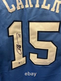 North Carolina Tar Heels- Vince Carter Autograph #15 Acc Jersey Jsa Cd05016