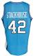 North Carolina Tar Heels Jerry Stackhouse Autographed Pro Style Jersey Bas Au