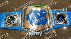 North Carolina Tarheels National Championship Belt Adult Size 2mm Brass
