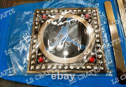 North Carolina Tarheels National Championship Belt Adult Size 2mm Brass
