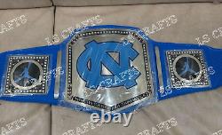 North Carolina Tarheels National Championship Belt Adult Size 4mm Brass