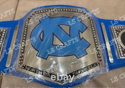 North Carolina Tarheels National Championship Belt Adult Size 4mm Brass