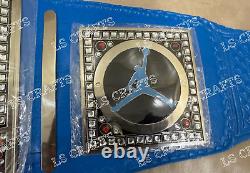 North Carolina Tarheels National Championship Belt Adult Size 4mm Brass