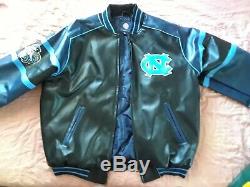 North Carolina Tarheels UNC Jacket / Coat L. Never worn. Looks like real leather