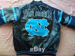 North Carolina Tarheels UNC Jacket / Coat L. Never worn. Looks like real leather