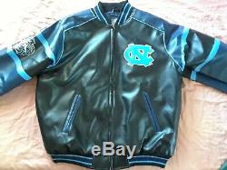 North Carolina Tarheels UNC Jacket / Coat L. Never worn. Looks like real leather