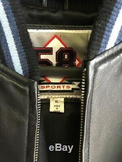 North Carolina UNC Tar Heels 58 Sports Leather Jacket XL