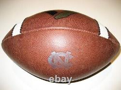 North Carolina UNC Tar Heels GAME USED Nike Vapor One 1 Football University