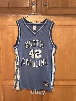 North Carolina UNC Tar Heels Jerry Stackhouse Jersey Authentic Size 44 Large