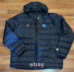 North Carolina UNC Tar Heels Nike Jordan Full-Zip Down Jacket XL NWT $250