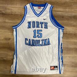 North Carolina Unc Tar Heels Vince Carter Vintage 1997 Nike Basketball Jersey XL