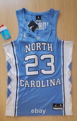 Nwt Nike Air Jordan North Carolina Unc Jersey Retro 3 Tank Tshirt Mens Small S 1