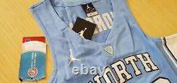 Nwt Nike Air Jordan North Carolina Unc Jersey Retro 3 Tank Tshirt Mens Small S 1