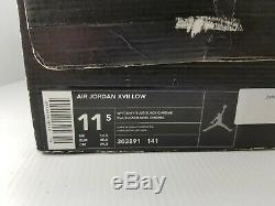 OG 2002 Air Jordan XVII (17) Low White Carolina 303891141 Sz 11.5 UNC tarheels