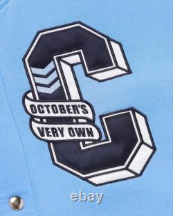 OVO x NCAA UNC North CAROLINA Varsity Jacket Drake Size XL New withTags