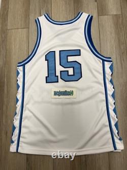 Original Nike Authentic Vince Carter UNC Tar Heels Jersey 48