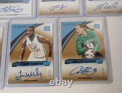 Panini North Carolina Tar Heels Gold Autograph Partial Set /25