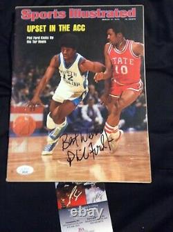 Phil Ford Jr Signed Sports Illustrated No Label Si Unc Tar Heels Jsa Coa