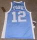 Phil Ford Signed Unc Jersey Autograph Basketball Jsa North Carolina Tar Heels M