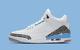 Pre-order Nike Air Jordan Retro 3 Unc North Carolina Tar Heels Authentic Receipt