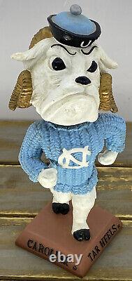 RAMSES North Carolina UNC Tar Heels 1990's Vintage Mascot Bobblehead
