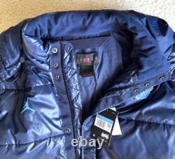 RARE Air Jordan Men's UNC Tar Heels Full-Zip Football Warm Coat AQ8956-419 NWT