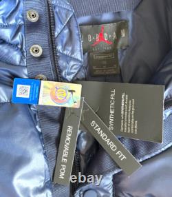 RARE Air Jordan Men's UNC Tar Heels Full-Zip Football Warm Coat AQ8956-419 NWT