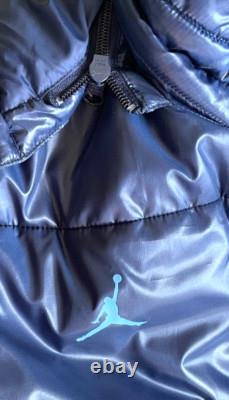 RARE Air Jordan Men's UNC Tar Heels Full-Zip Football Warm Coat AQ8956-419 NWT
