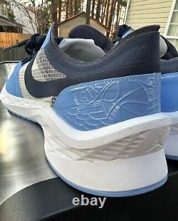 RARE Air Jordan Zoom 85 Runner UNC North Carolina Tar Heels PE Mens Sz 14