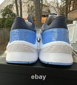 RARE Air Jordan Zoom 85 Runner UNC North Carolina Tar Heels PE Mens Sz 14
