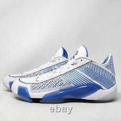 RARE DS Air Jordan 38 Low UNC Tar Heels PE Sz 10.5 Player Exclusives Shoes