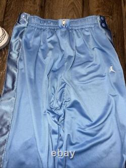 RARE! Nike Air Jordan UNC Tar Heels Basketball Vintage Carolina Warm Up Suit