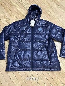 RARE Nike Jordan Brand UNC Tar Heels PE Full-Zip Performance Jacket Size XXL