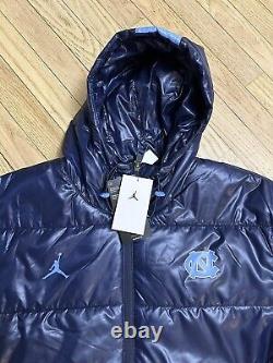 RARE Nike Jordan Brand UNC Tar Heels PE Full-Zip Performance Jacket Size XXL