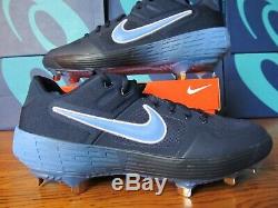RARE UNC Nike Alpha Huarache Elite 2 PE Carolina Tar Heels 8 AV2470 403 Cleats