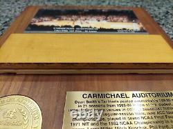RARE UNC Tar Heels CarMichael Arena Game Used Flooring Michael Jordan Played On