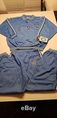 RARE VTG 1984 North Carolina UNC Tar Heels Sweatshirt & Pants New With Tags XXL