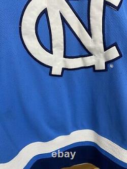 RARE VTG Starter UNC Tar Heels North Carolina Hockey Ramses Jersey Size L